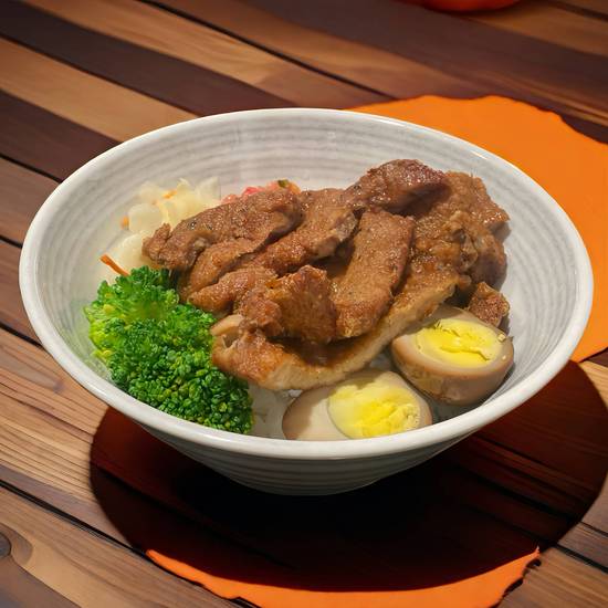 16. Pork Rib Rice 排骨饭